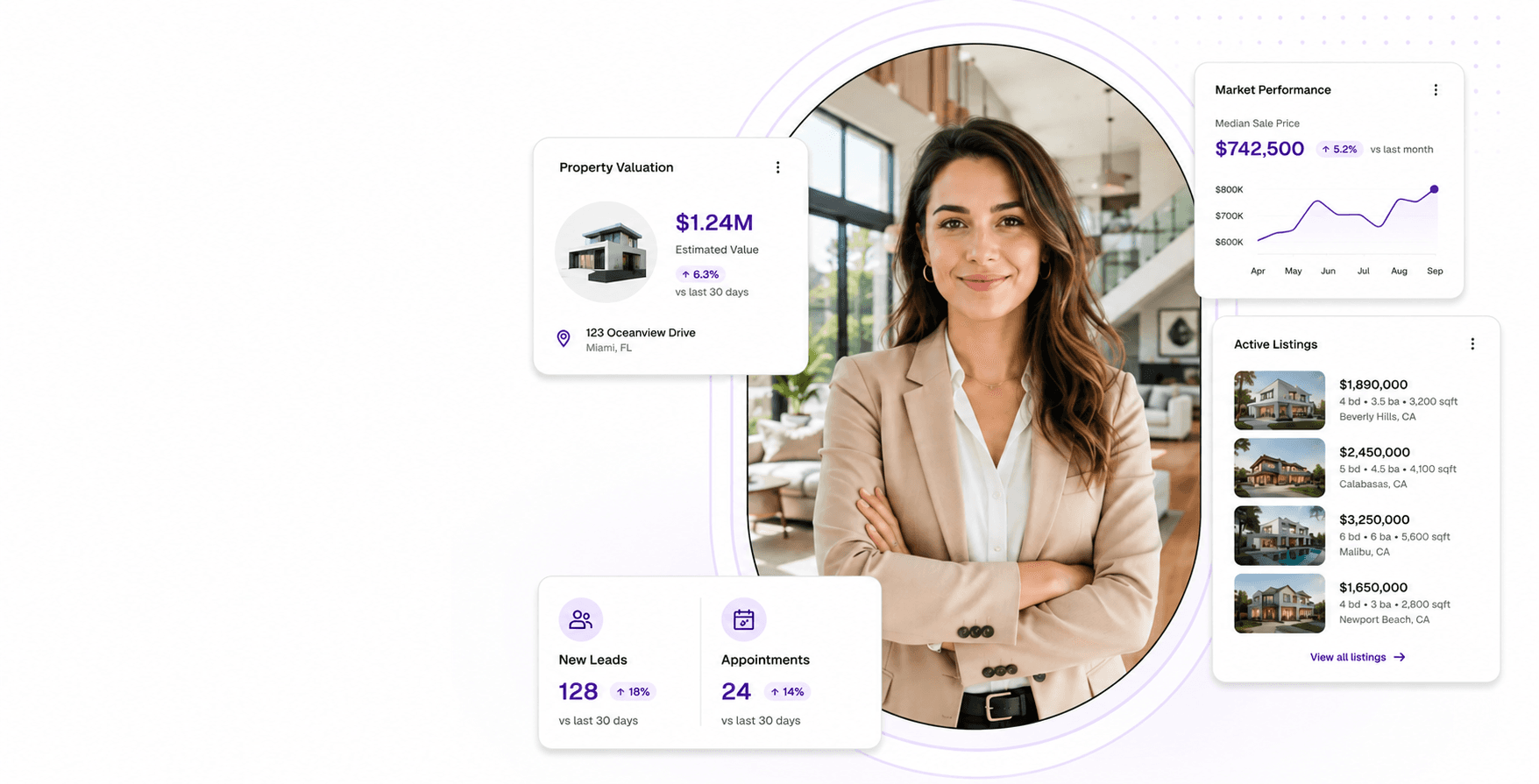 Origa Real Estate Concierge Interface